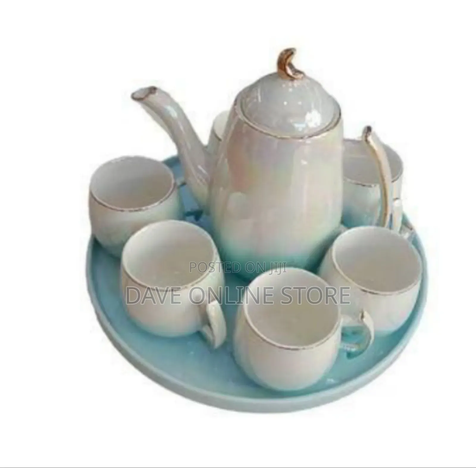 8 Piece Ceramic Tea Set