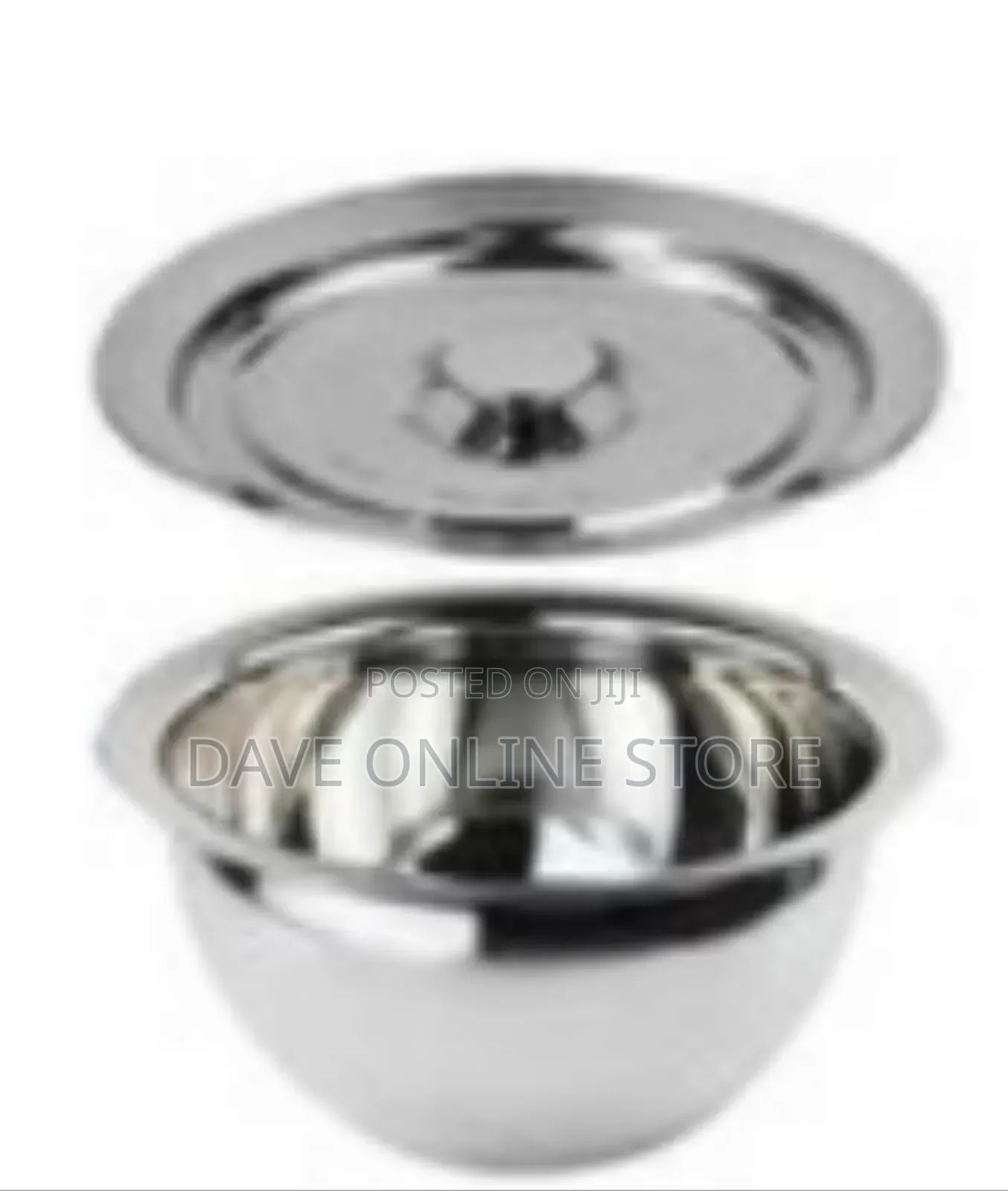6 Pieces Set of Stainless Steel Food Serving Dishes