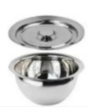 6 Pieces Set of Stainless Steel Food Serving Dishes