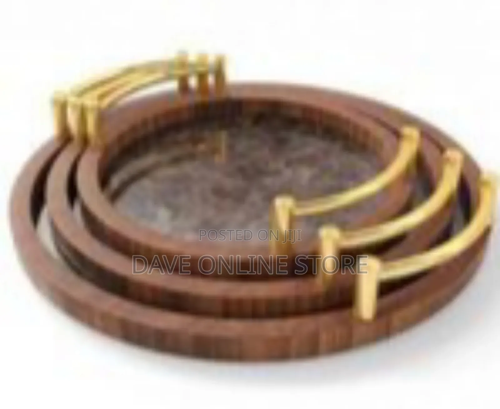 Luxury Nesting Serving Tray Set