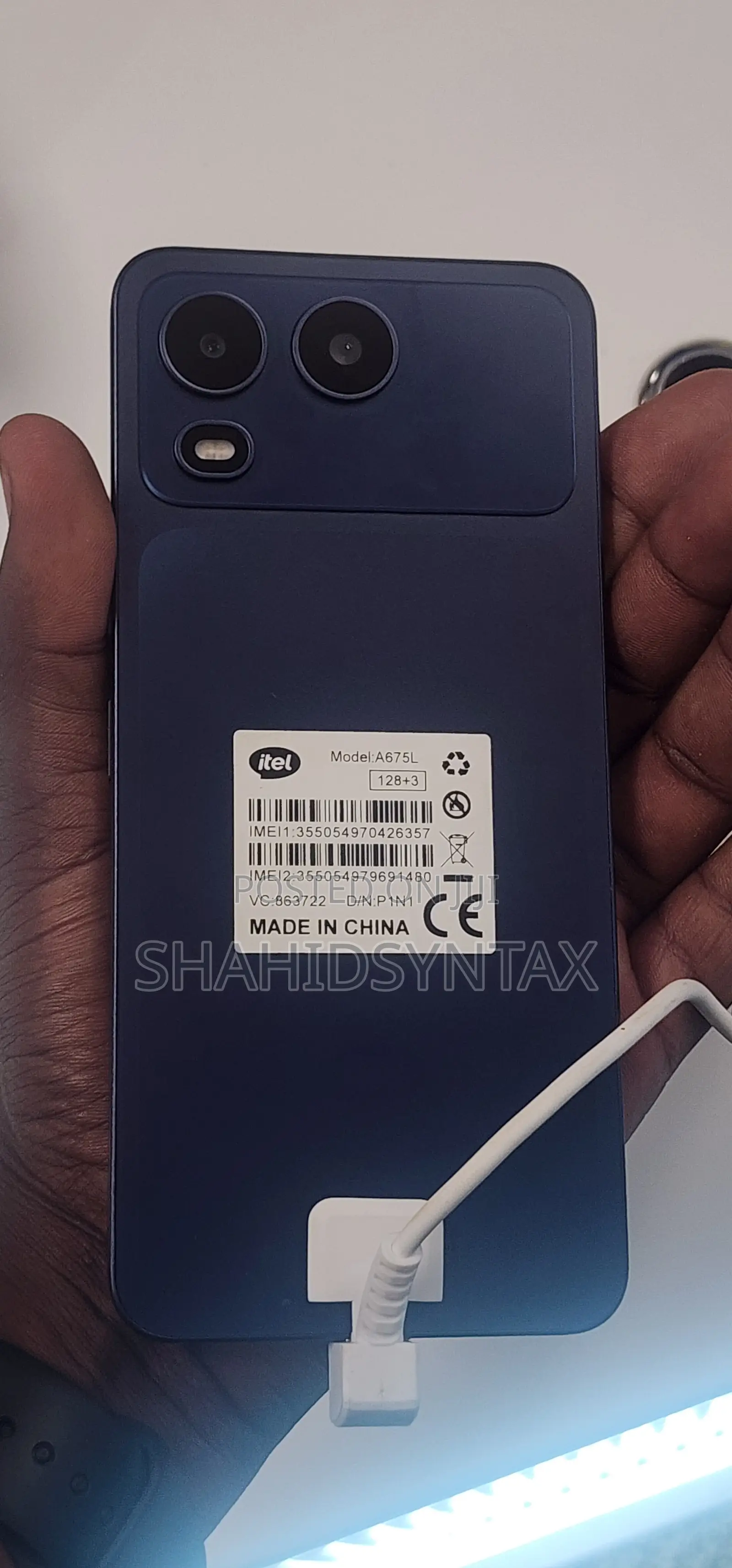 New Itel A200+ 64 GB Black
