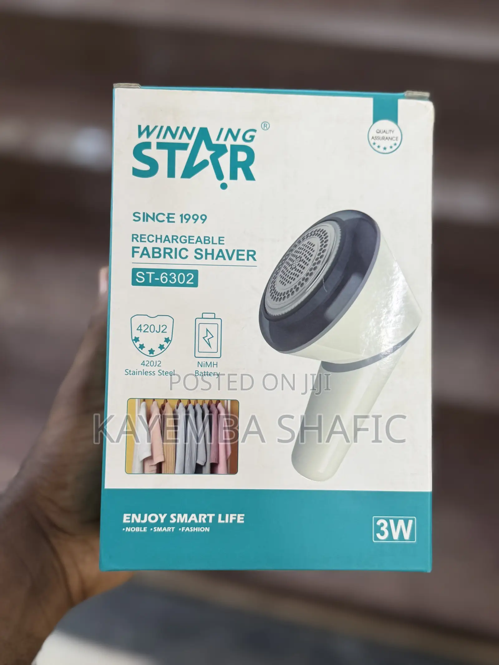 Winning Star Rechargeable Fabric Shaver Lint Remover (Brand New)