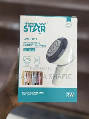 Winning Star Rechargeable Fabric Shaver Lint Remover (Brand New)