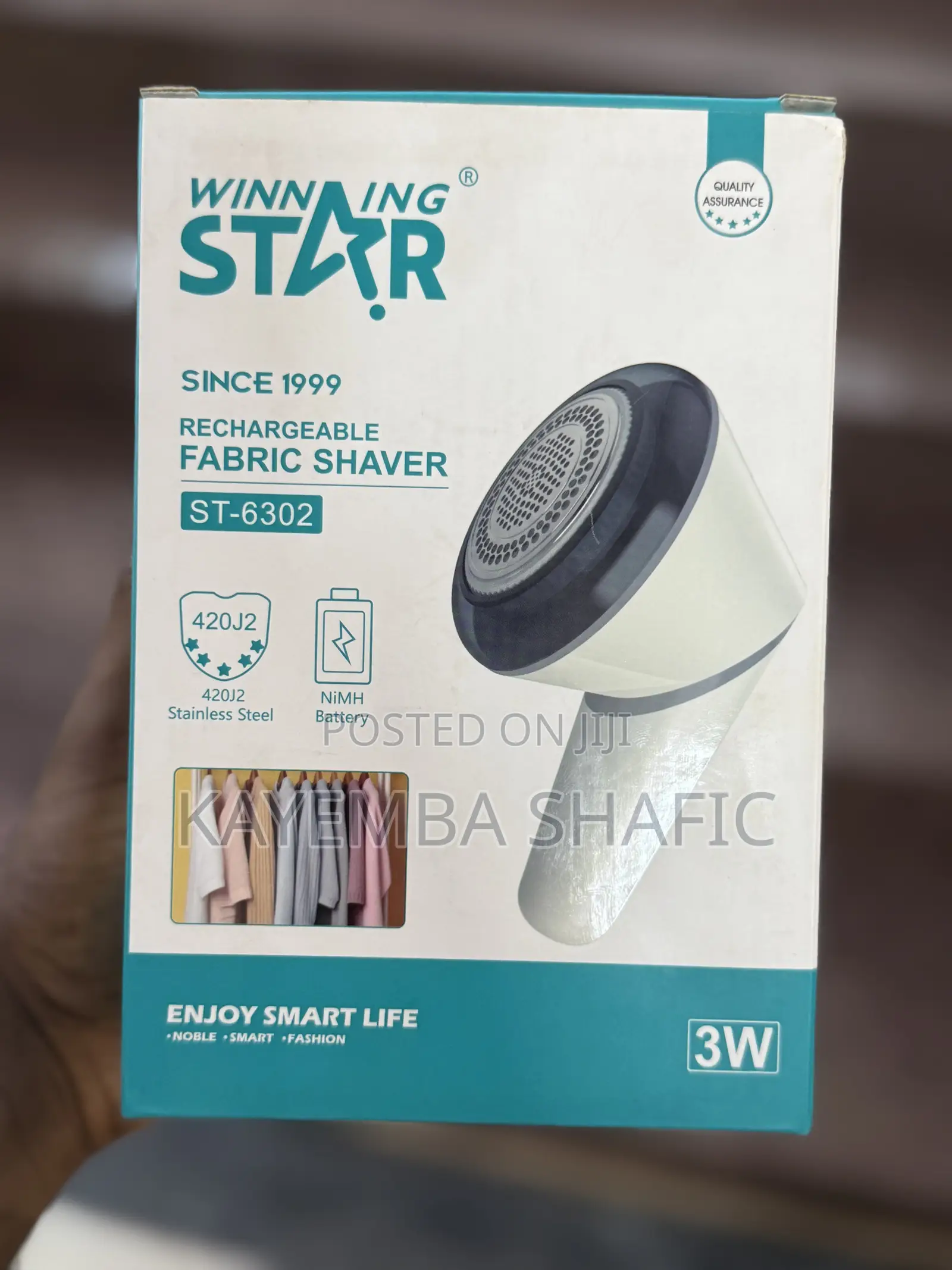 Winning Star Rechargeable Fabric Shaver Lint Remover (Brand New)