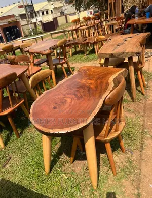 Wooden Beach Seats