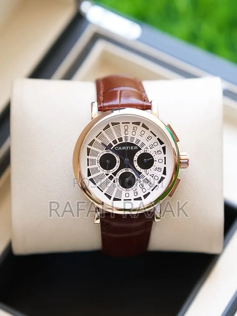 Rose Gold Cartier Men’S Watch