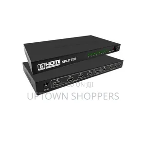 1x8 Hdmi Splitter, 1 in 8 Out Hdmi Splitter Audio Video Distributor