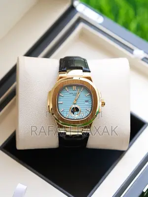 Tiffany Blue Patek Philippe Nautilus Leather Watch