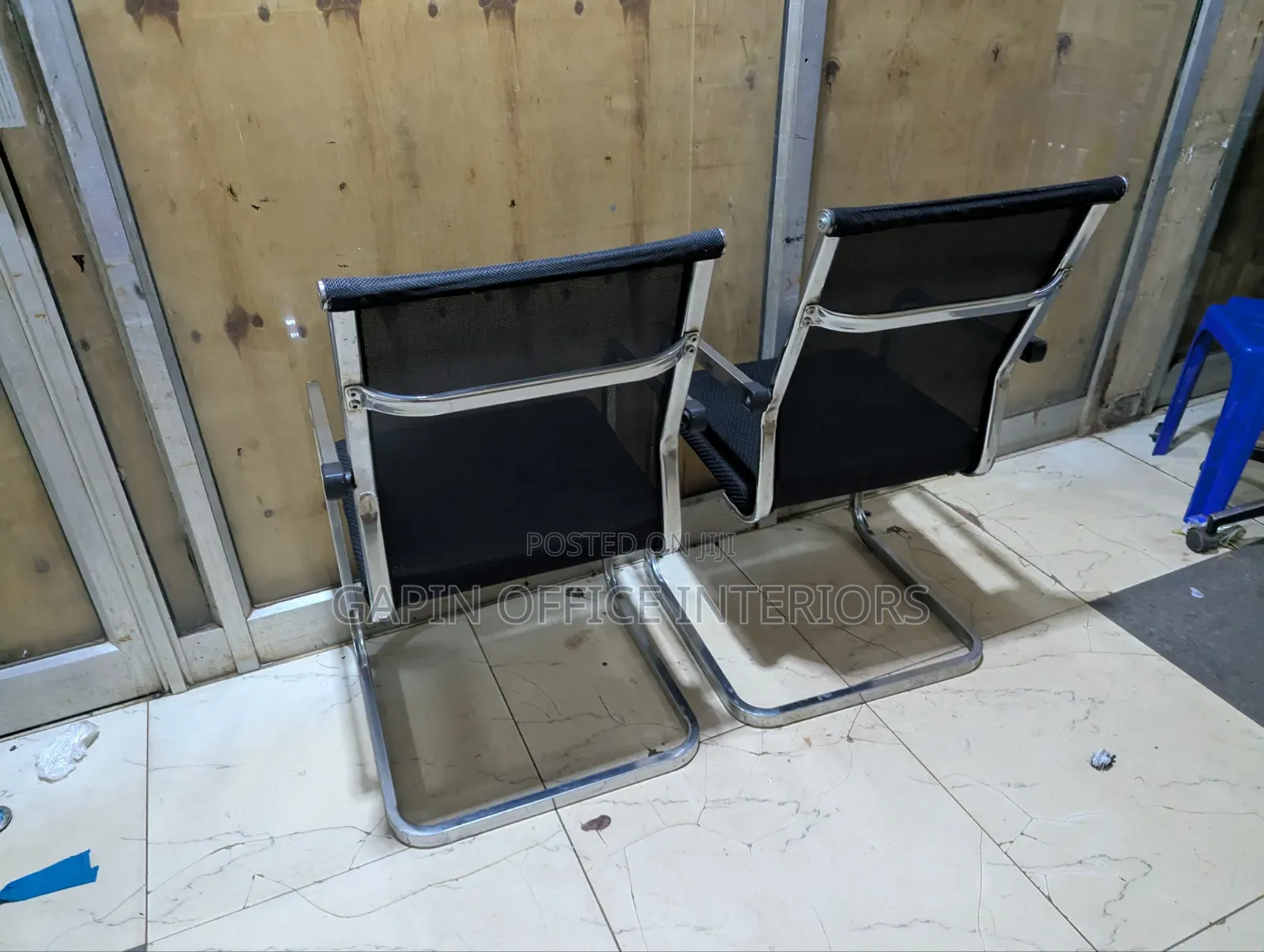 Non Movable Mesh Back Office // Visitors Chairs, Price for Each Piece