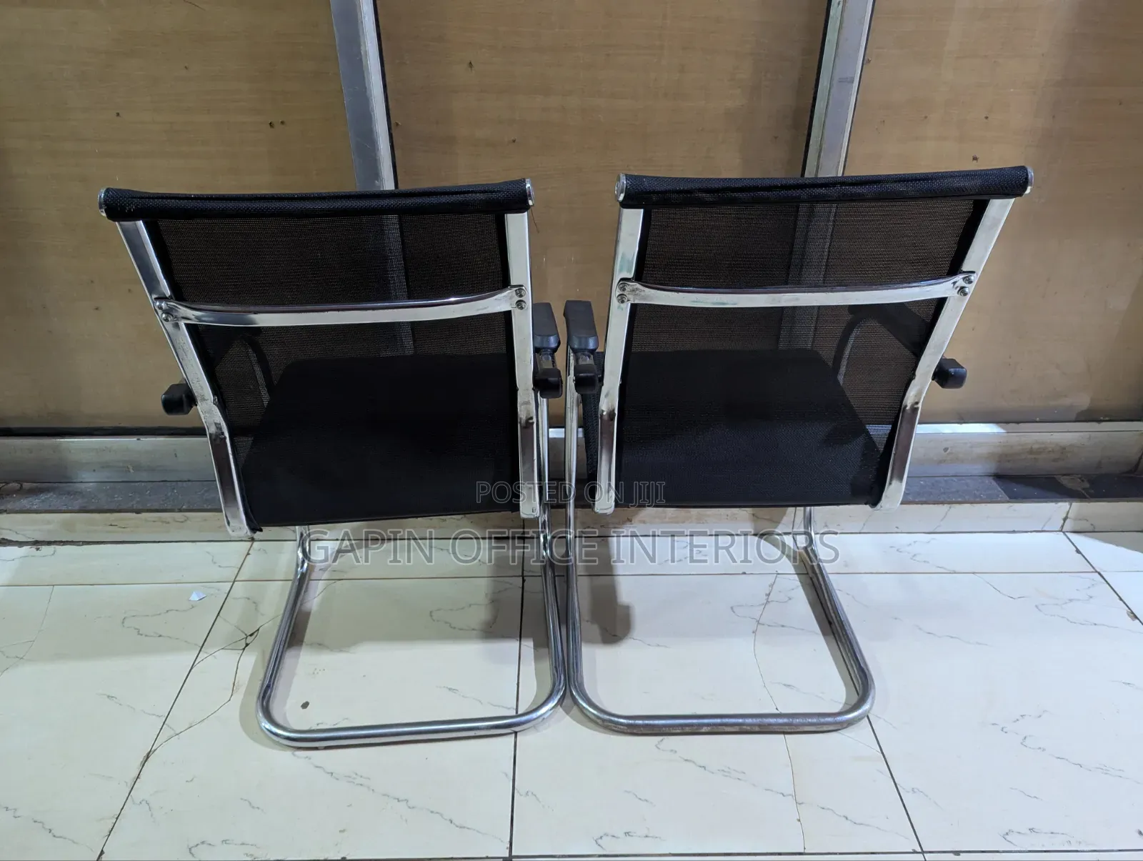 Used Non Movable// Non Adjustable Office Chairs, Price for Each Piece