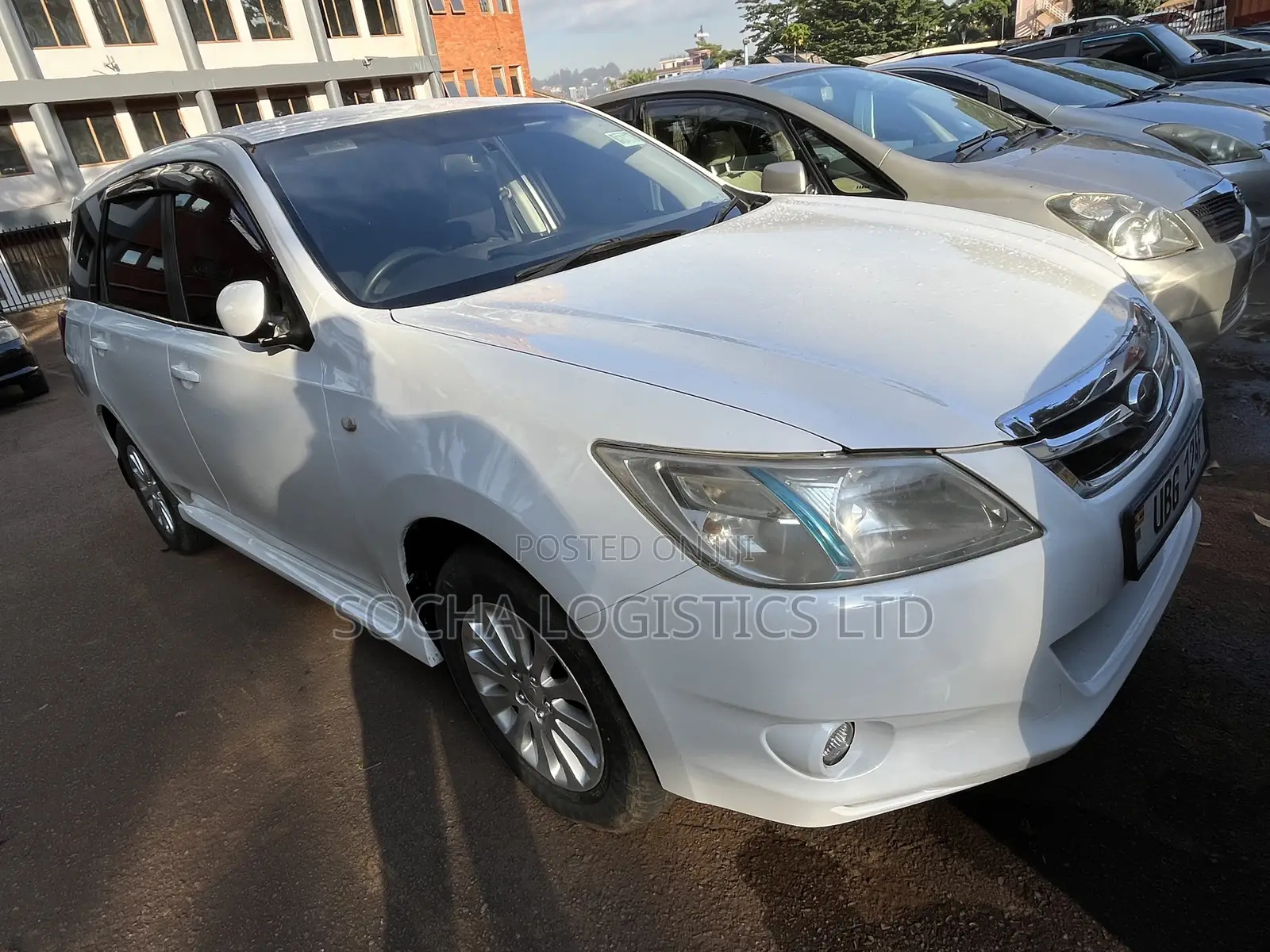 Subaru Exiga 2009 White