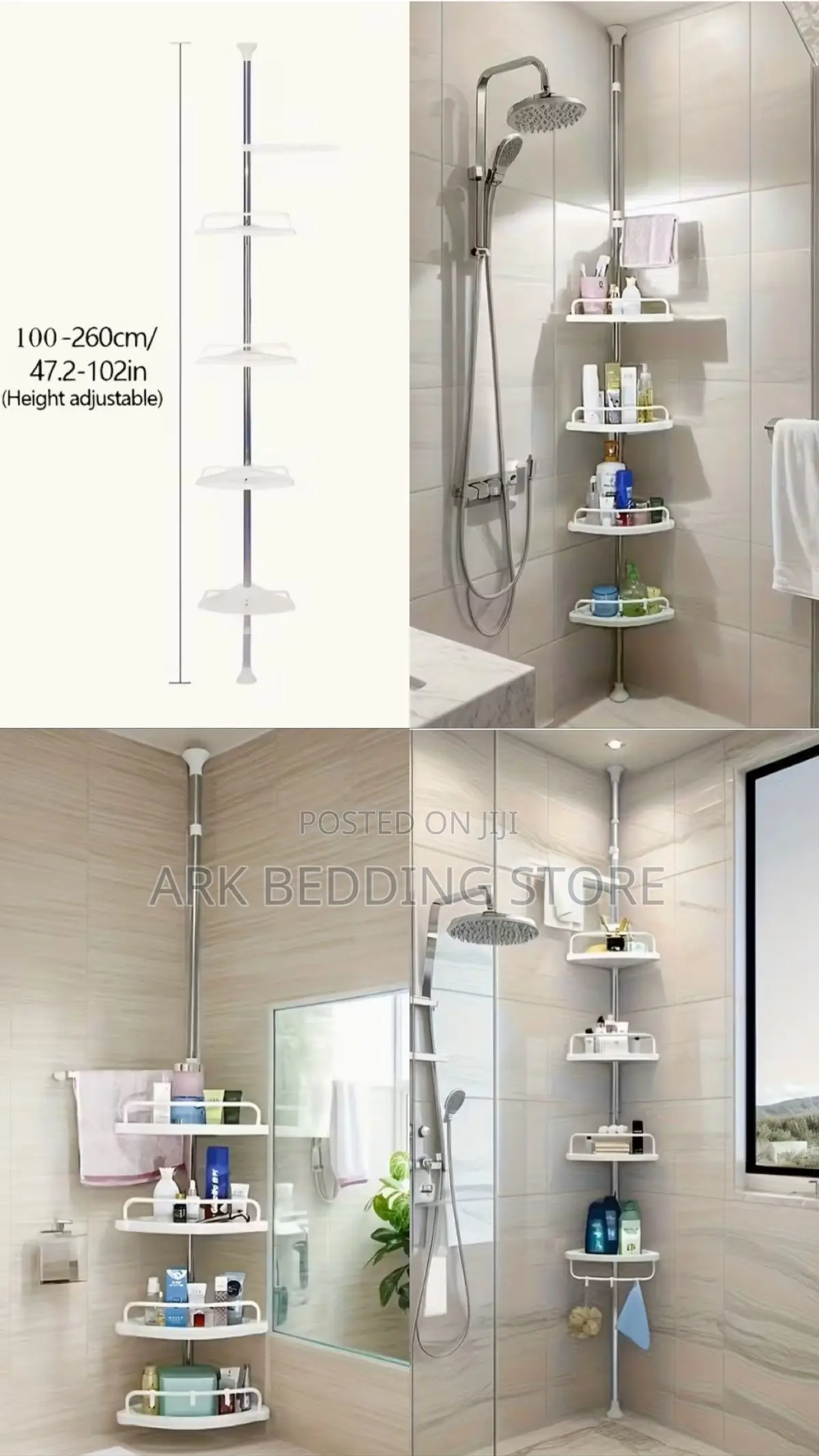 Corner Crush Shower Caddy