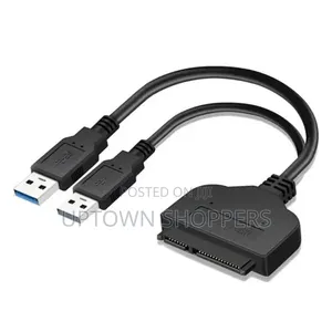 Usb to Sata 3.0 Cable for Laptop Hard Disk Converter- Black