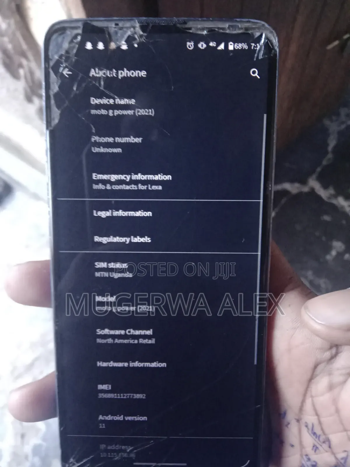 Motorola Moto G Power 64 GB Gray