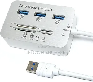 7 in 1 Type C Usb Hub Combo Card Reader Adapters Usb Hub.