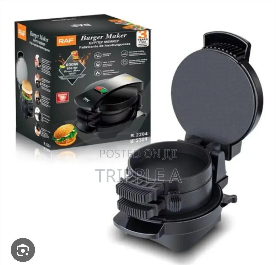 Raf Mini Burger Press Maker With Egg Cooker Ring