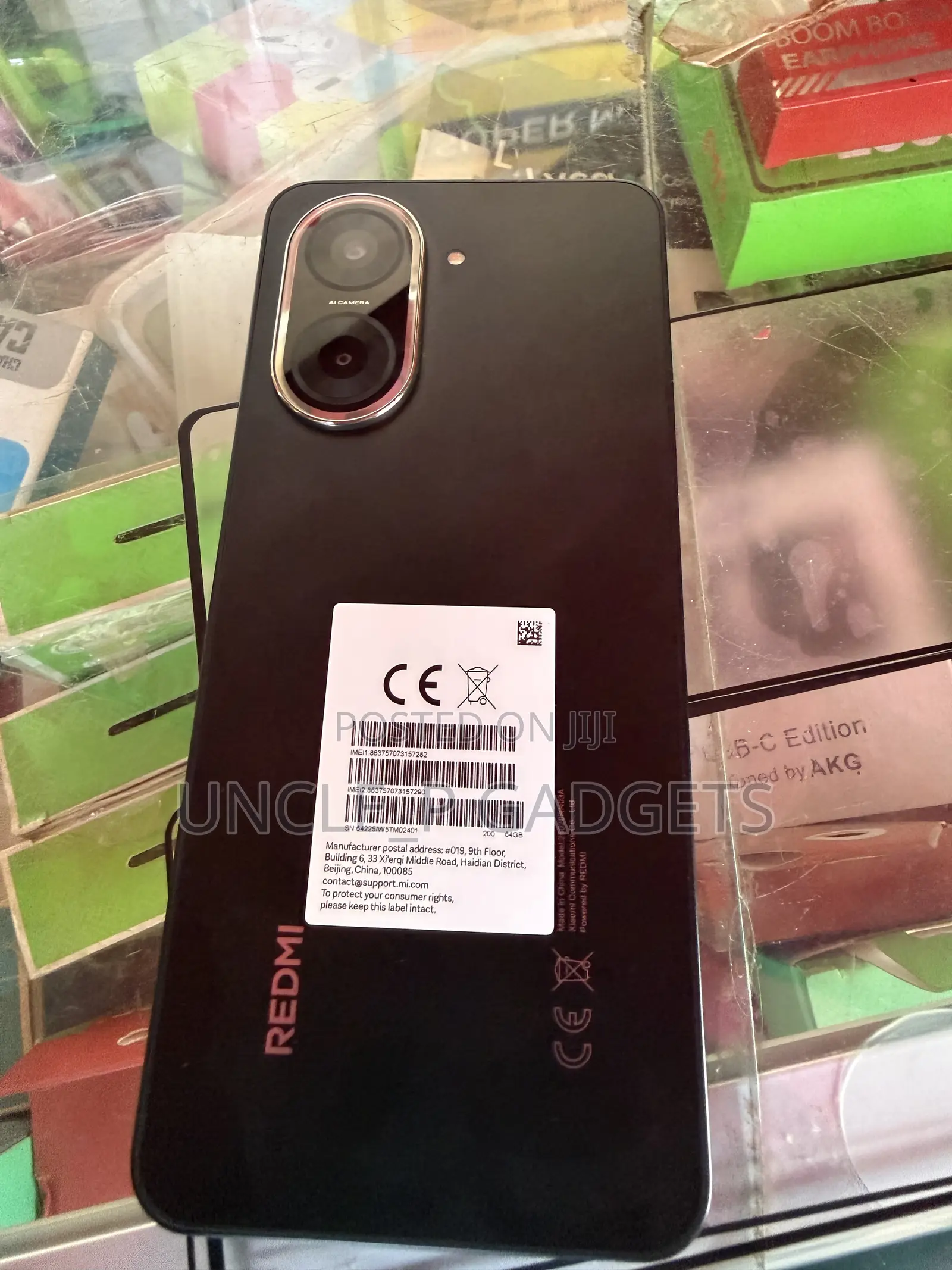New Xiaomi Redmi A5 4G 64 GB Black