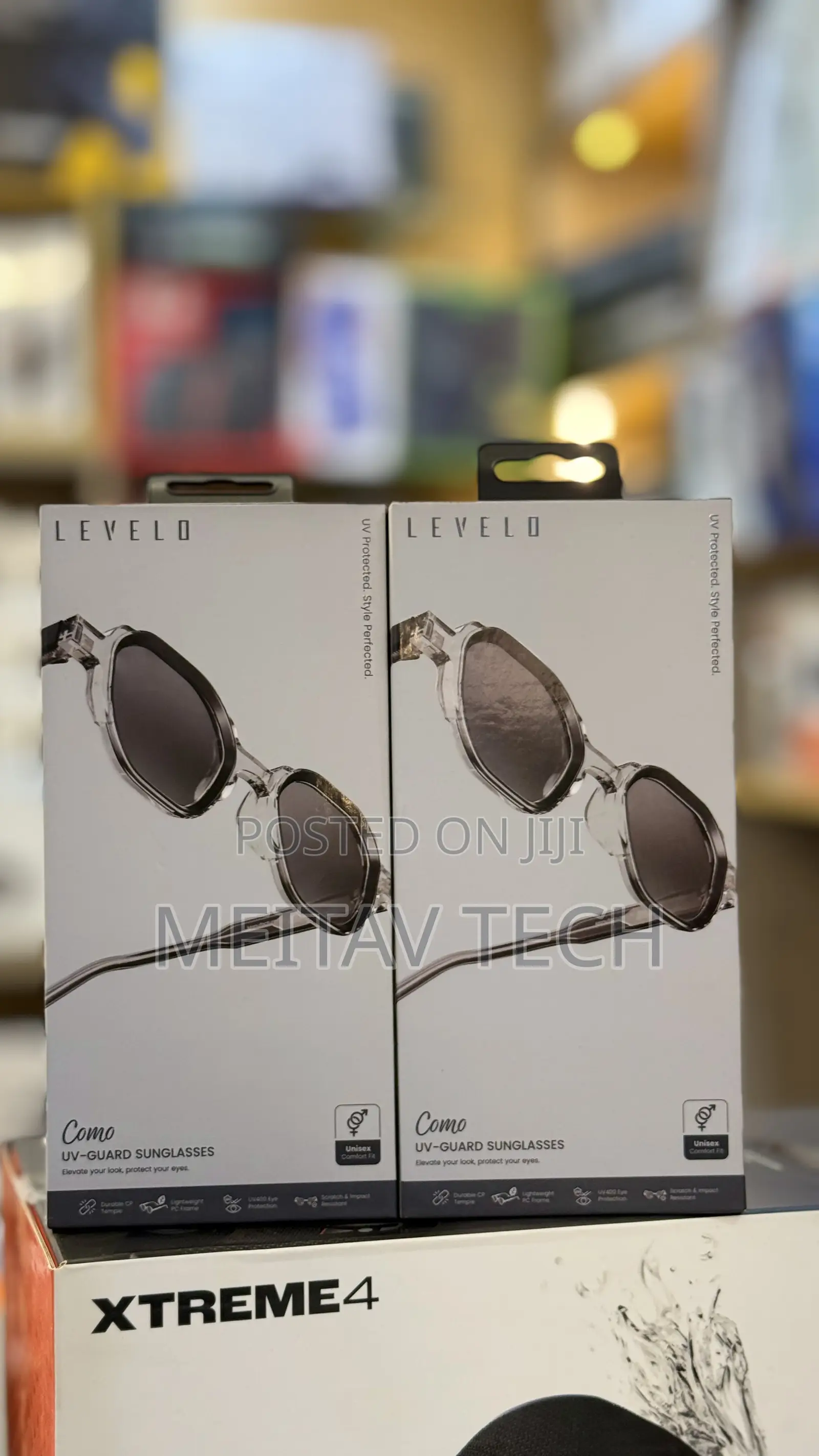 Levelo Como Octagon Shaped Smart Glasses