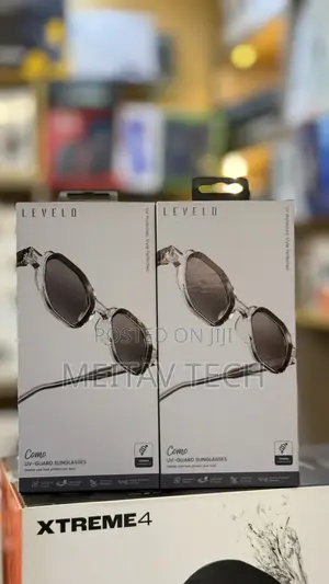 Levelo Como Octagon Shaped Smart Glasses