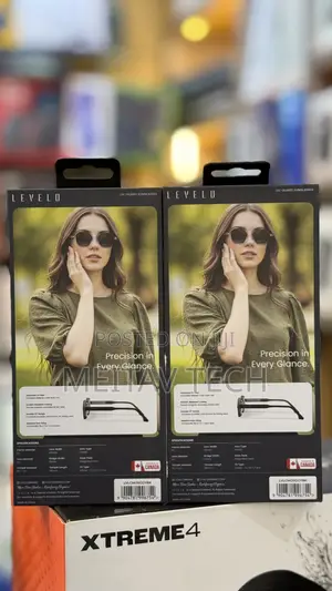 Levelo Como Octagon Shaped Smart Glasses