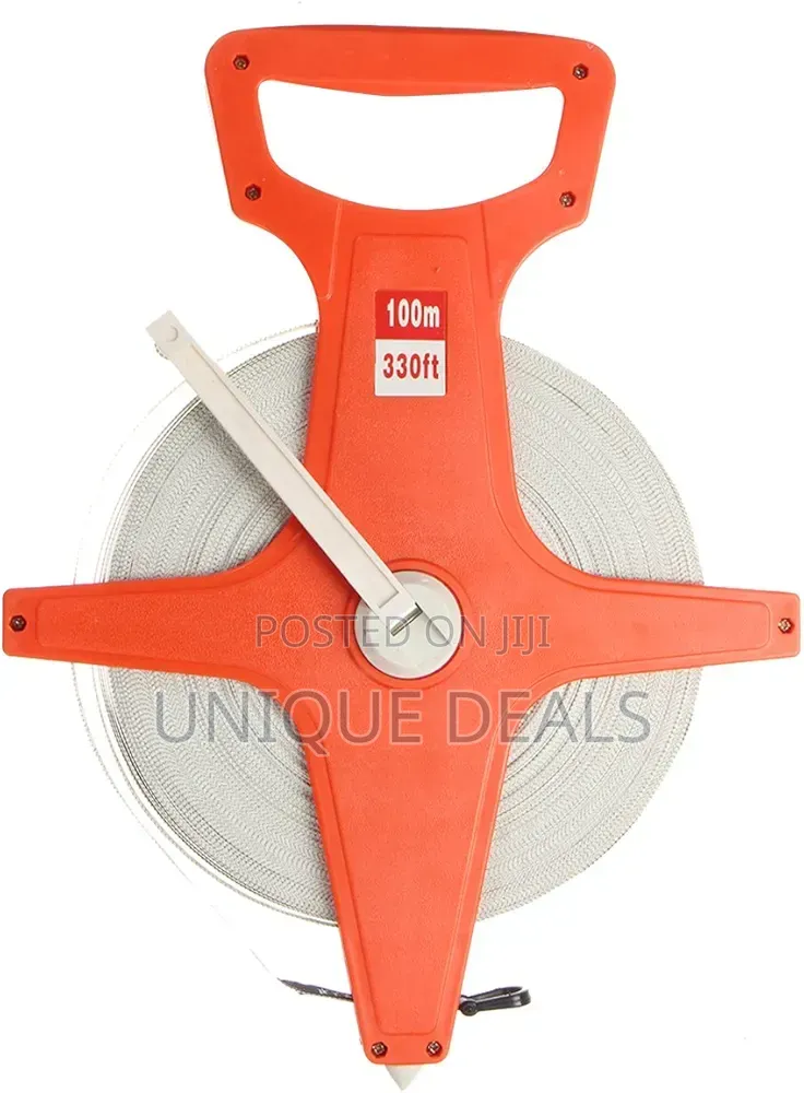 100m Fiberglass Open Roll Measuring Tape