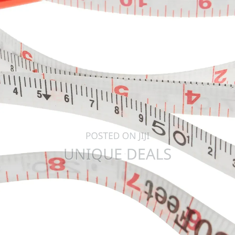 100m Fiberglass Open Roll Measuring Tape