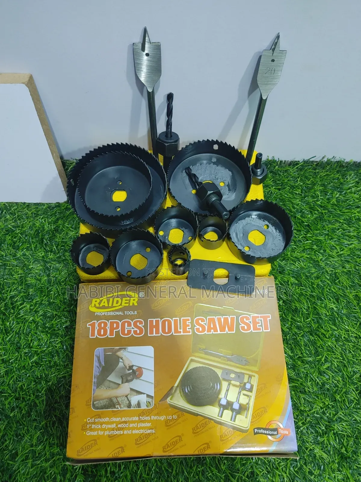 Raider 18pcs Hole Saw Set