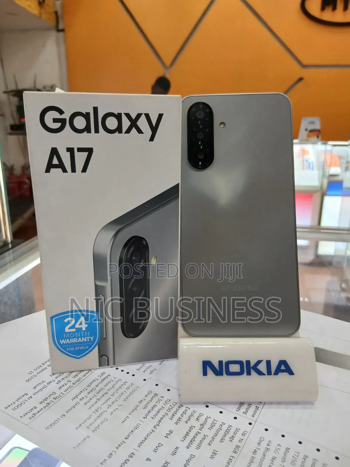New Samsung Galaxy A17 128 GB Black