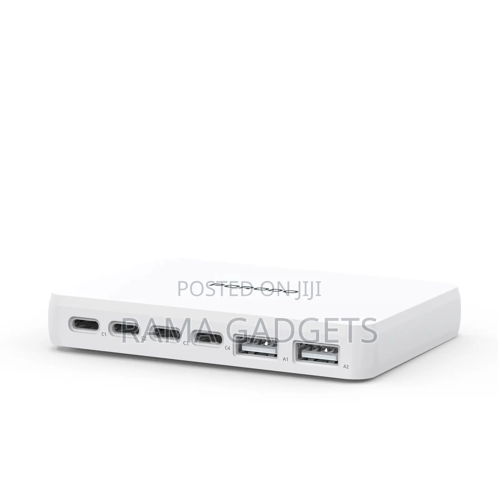 Porodo Velora Usb Multi-Port Fast Chargers With Uk 3-Pin Plugs.
