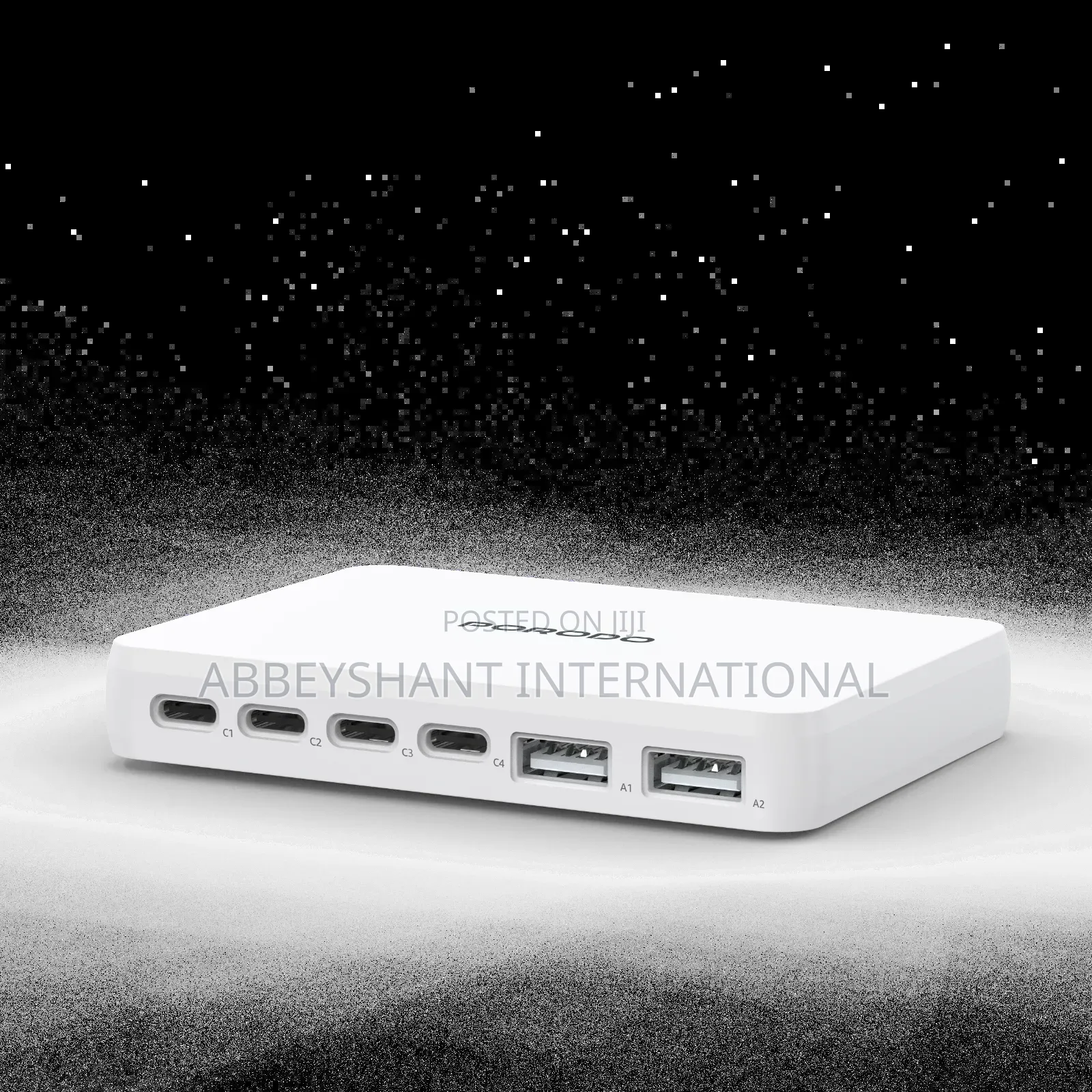 Usb Multi-Port Fast Charger Uk 3-Pin Plug