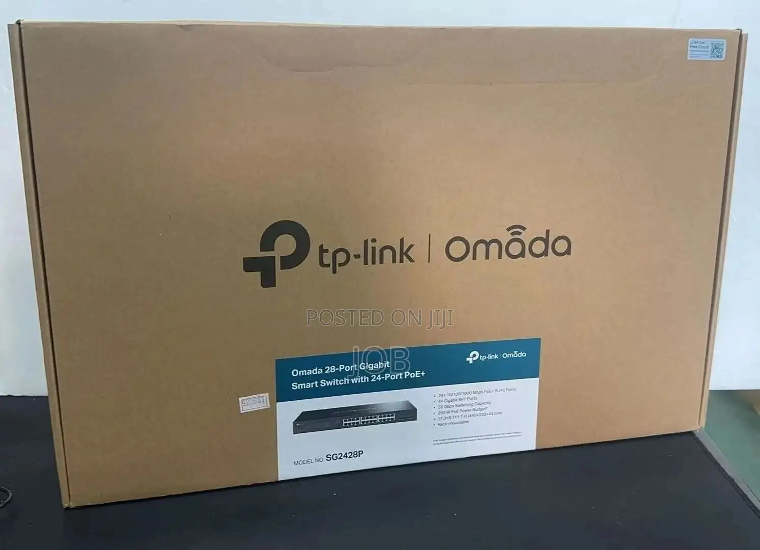 Tp-Link Tl-Sg2428p 24-Port Smart Managed Gigabit Poe+ Switch W/4x1g