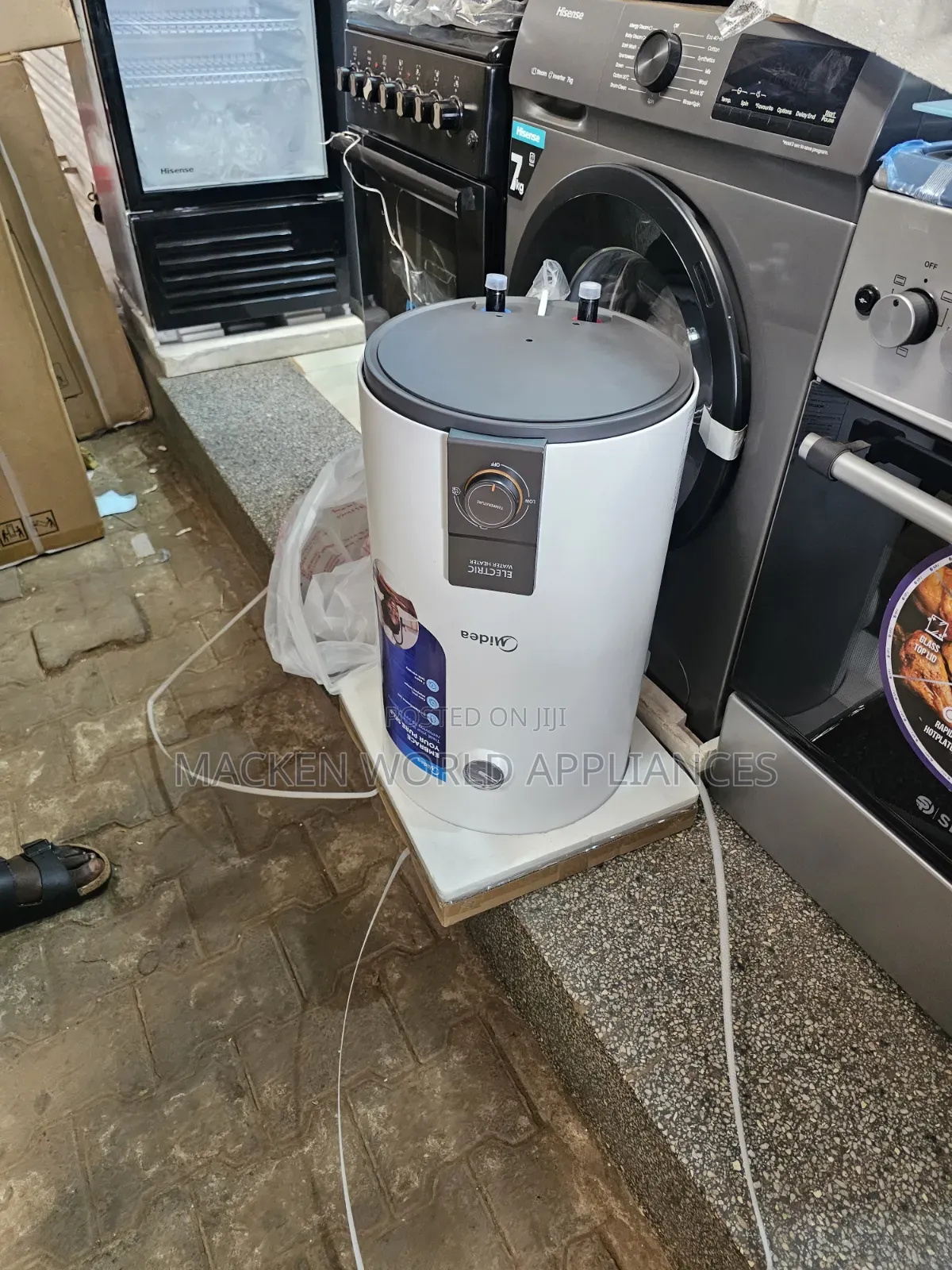 Midea 30l Electric Water Heater D30-15fn – White