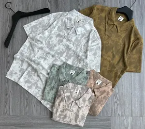 Men's Short-Sleeve Camouflage Polo Tshirts.
