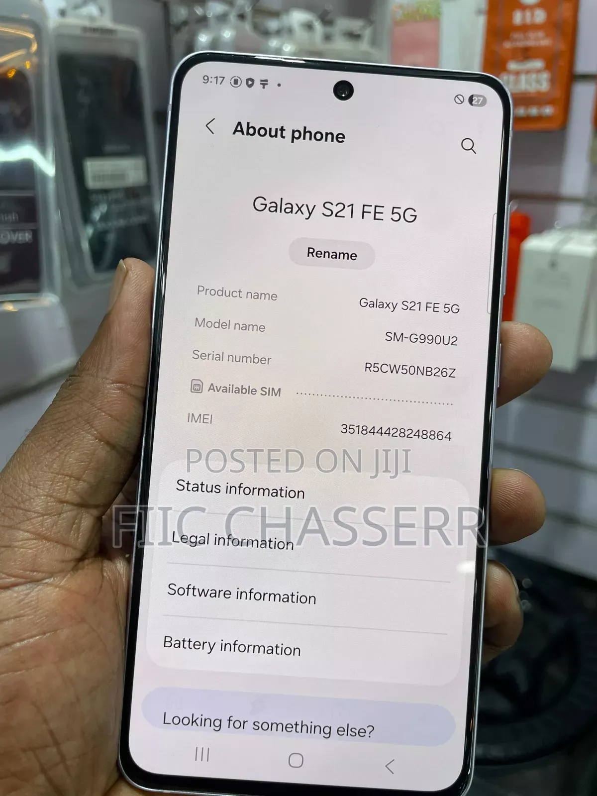 Samsung Galaxy S21 FE 5G 128 GB Purple