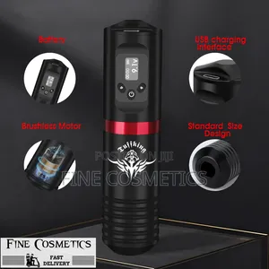 Rechargeable Cordless Tattoo Machine Wireless Microblading Makeup Gun