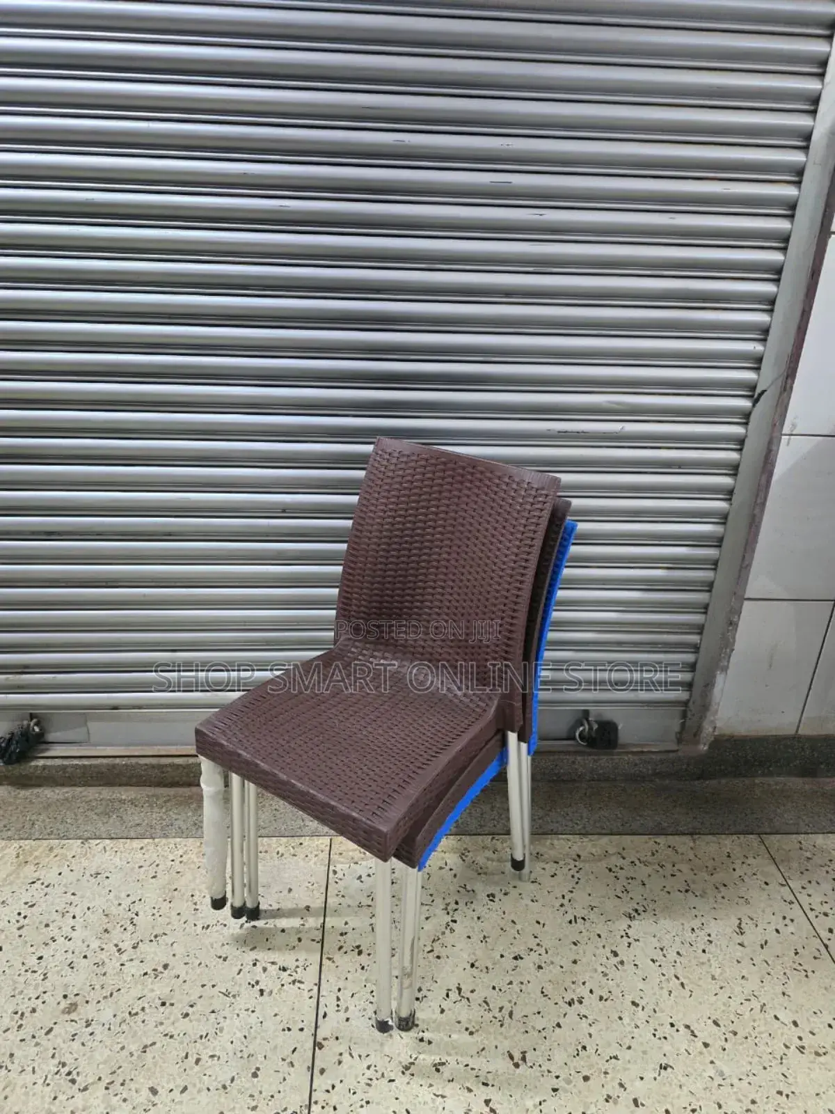 Matted Armless Plastic Chairs Plastic Chairs Bars Garden Hotels Lounge