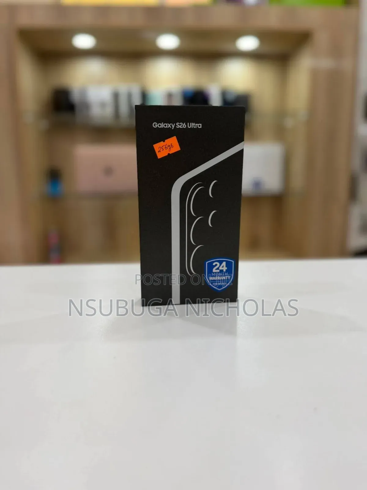 New Samsung Galaxy S26 Ultra 5G 256 GB Black