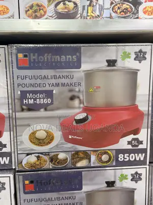 Hoffmans Hm-8860 Electric Fufu / Ugali /Bankupounded Yam Maker 5l 850w