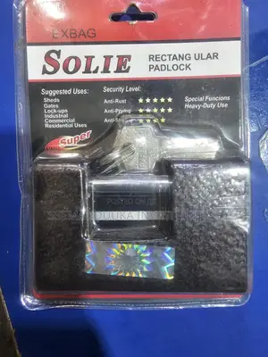 Solie Rectangular Padlock