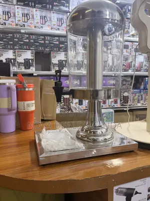 12lcommercial Transparent Glass Juice Dispenser Dispenser With Tap
