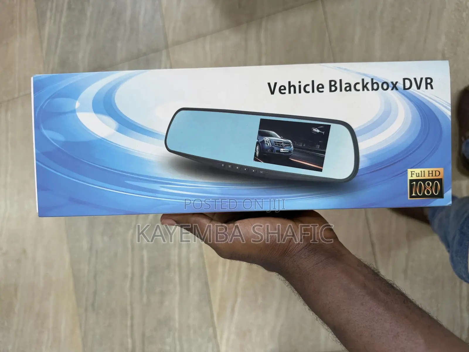 Vehicle Blackbox DVR Full Hd 1080p Mirror Dash Cam
