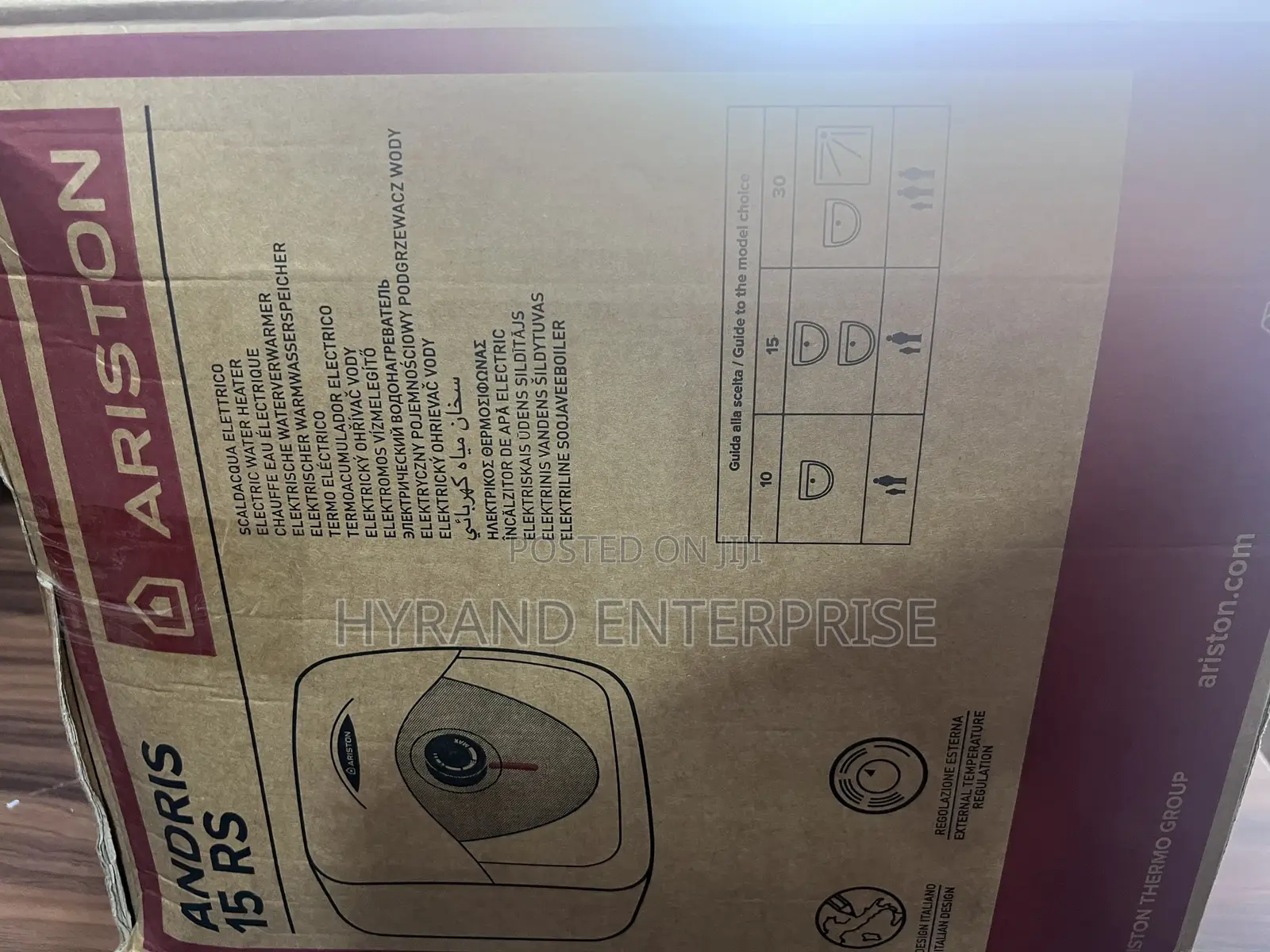 Ariston Water Heater 15l(Italy)