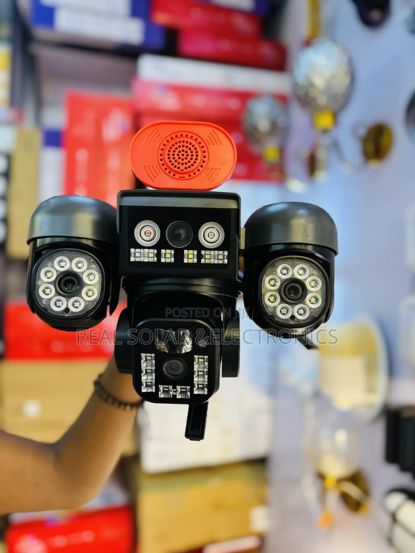 3 Lens Solar Camera