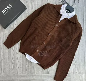 Hugo Boss Long-Sleeved Polo Cardigan