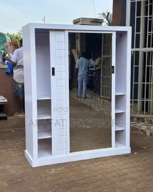  Brand New White Sliding Mirror Wardrobe 
