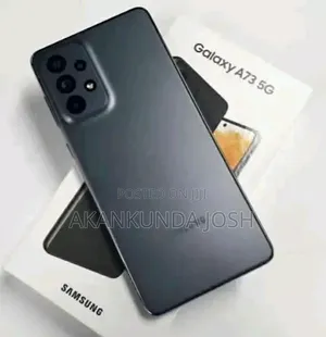 New Samsung Galaxy A73 5G 256 GB Black