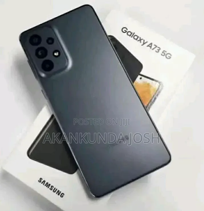 New Samsung Galaxy A73 5G 256 GB Black