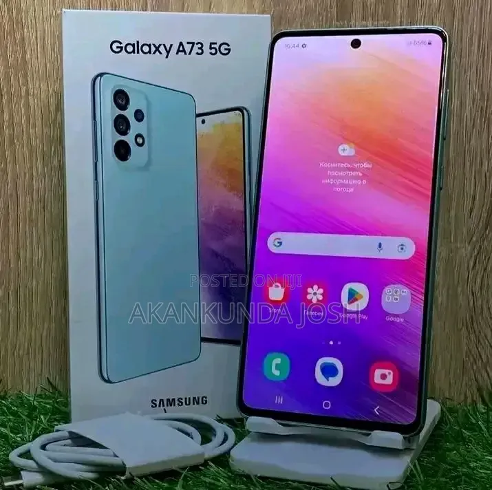 New Samsung Galaxy A73 5G 256 GB Green