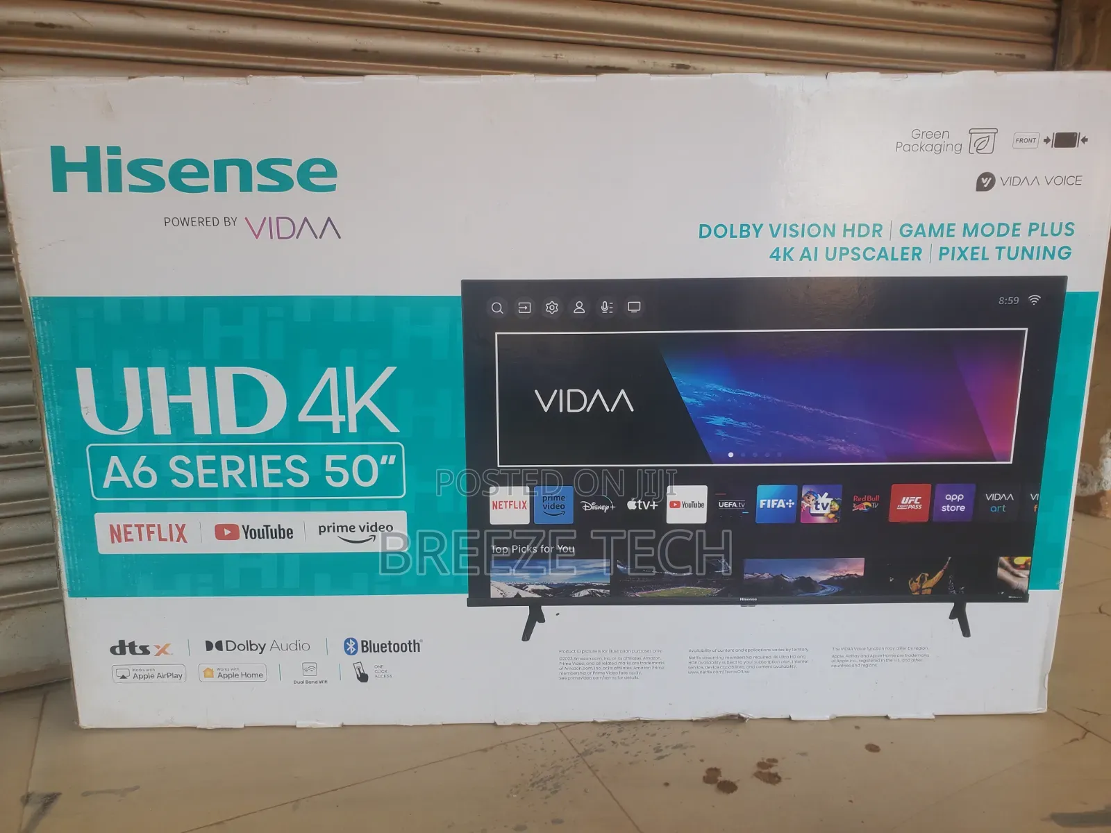 Hisense 50" Uhd Tv