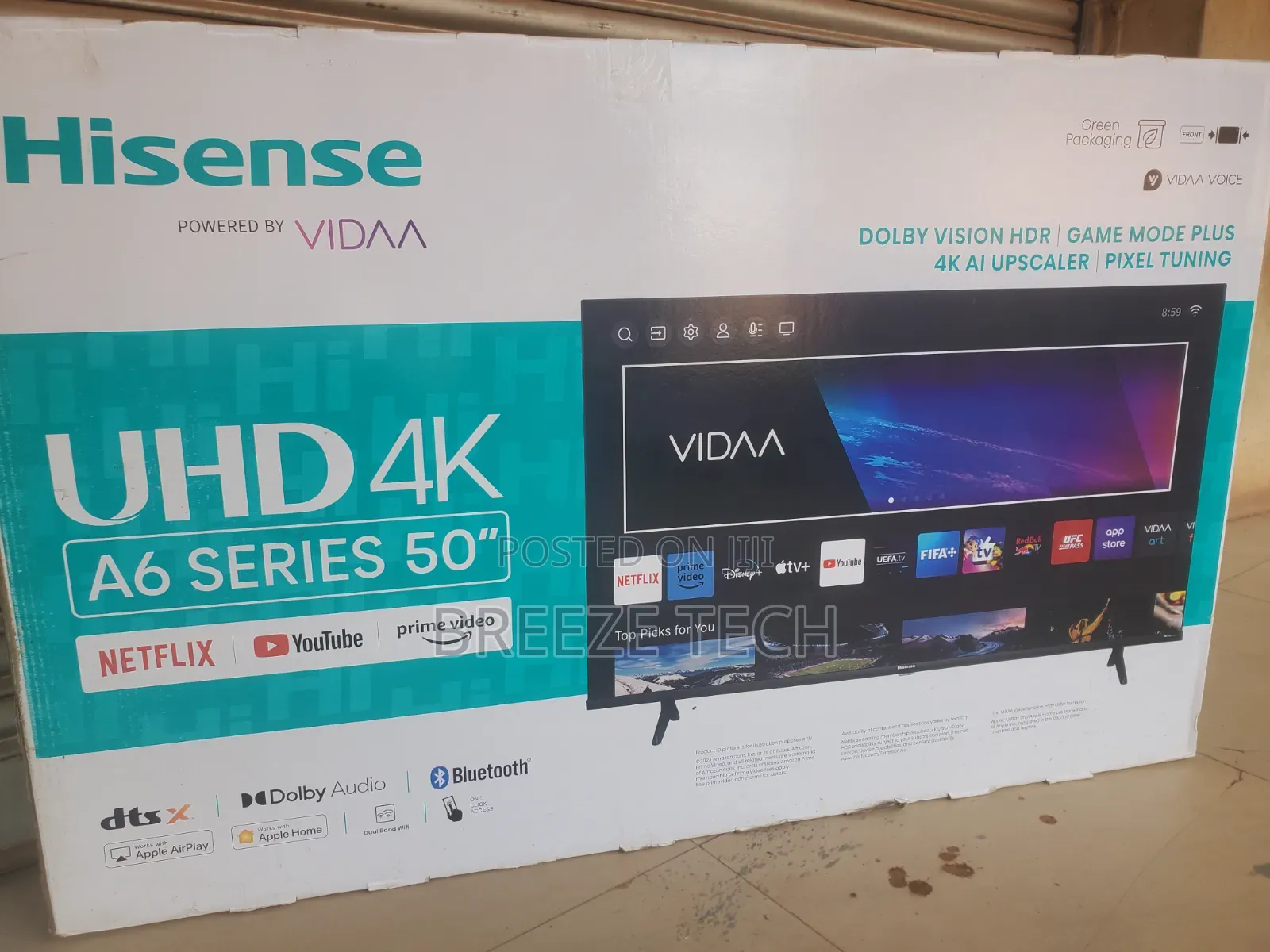 Hisense 50" Uhd Tv